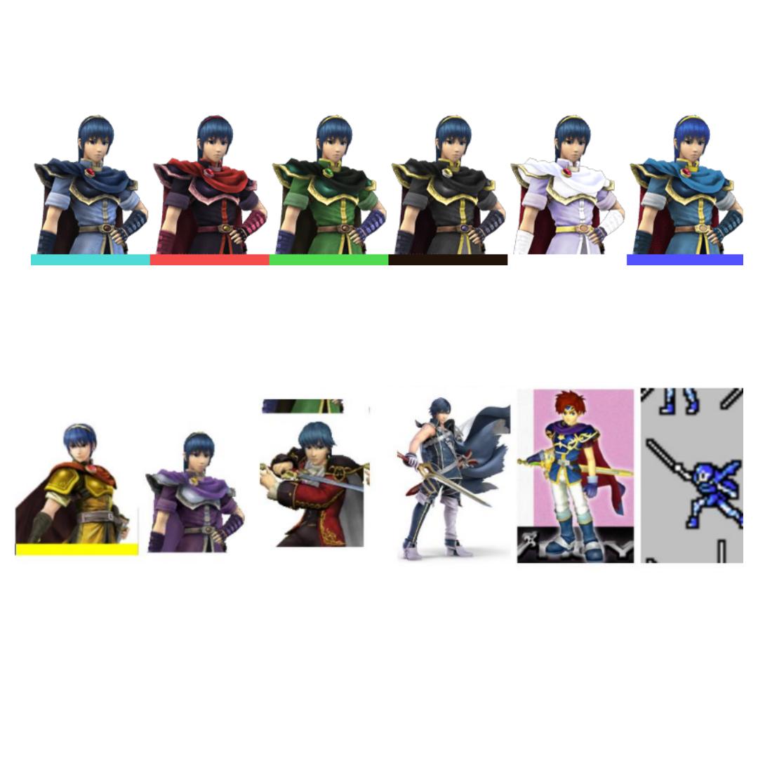 Super Smash Flash 2 - All Characters & Alternate Costumes/Colors 